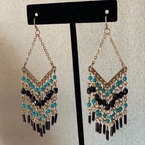 WOW Brand New Marlyn Schiff Chandelier earrings